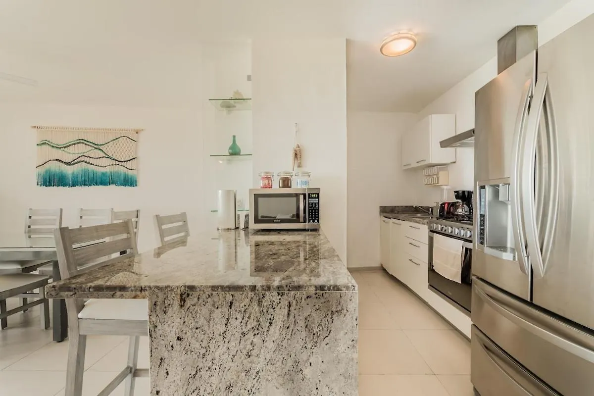 Carlbe Beachfront 2Bdr With Pool By Casa Paraiso Cancun Apartment