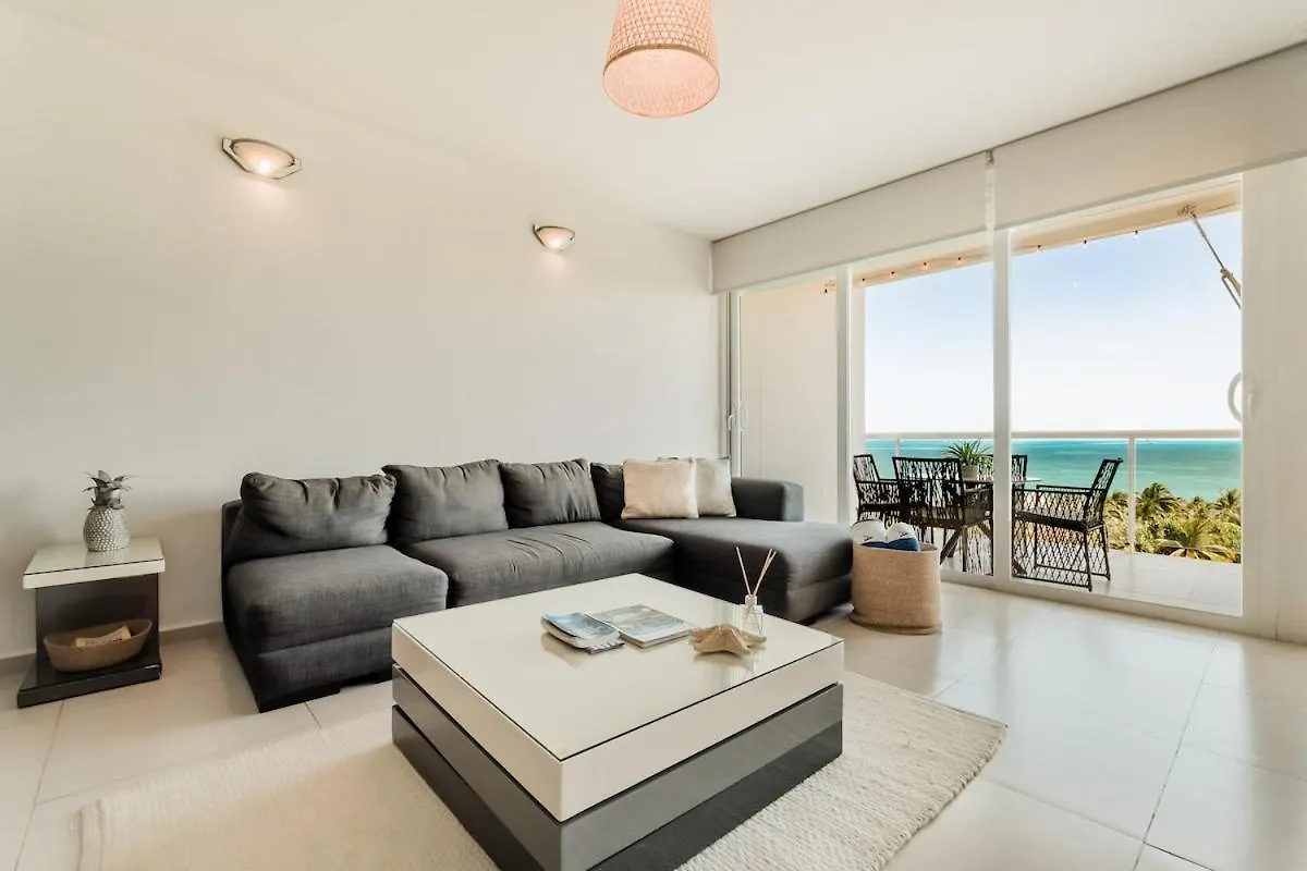 아파트 Carlbe Beachfront 2Bdr With Pool By Casa Paraiso 칸쿤