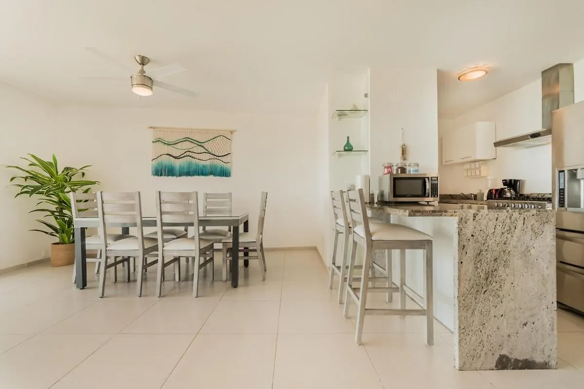 Carlbe Beachfront 2Bdr With Pool By Casa Paraiso 칸쿤 아파트