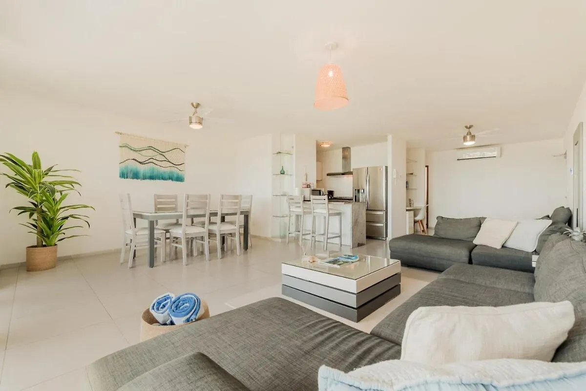 Carlbe Beachfront 2Bdr With Pool By Casa Paraiso 칸쿤